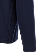 Lacoste Blue Interlock Hoodie Blue, view 4