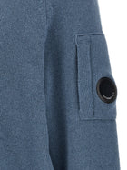 C.P. Company Blue Lens Sweater Blue