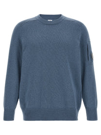 C.P. Company Blue Lens Sweater Blue