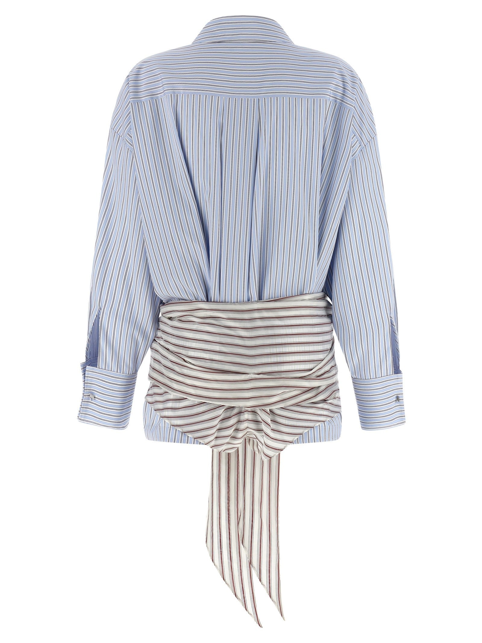 The Attico Blue Mini Dress Blue