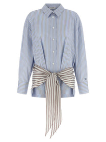 The Attico Blue Mini Dress Blue