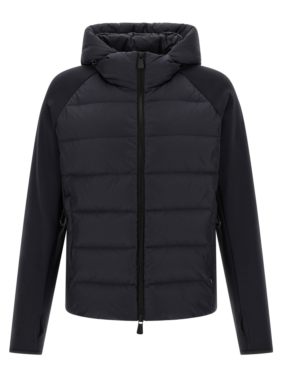 Moncler Grenoble Blue Padded Hoodie Blue