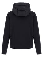 Moncler Grenoble Blue Padded Hoodie Blue, view 2