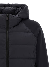 Moncler Grenoble Blue Padded Hoodie Blue, view 3