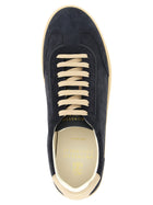 Brunello Cucinelli Blue Suede Sneakers Blue