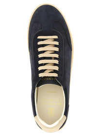 Brunello Cucinelli Blue Suede Sneakers Blue