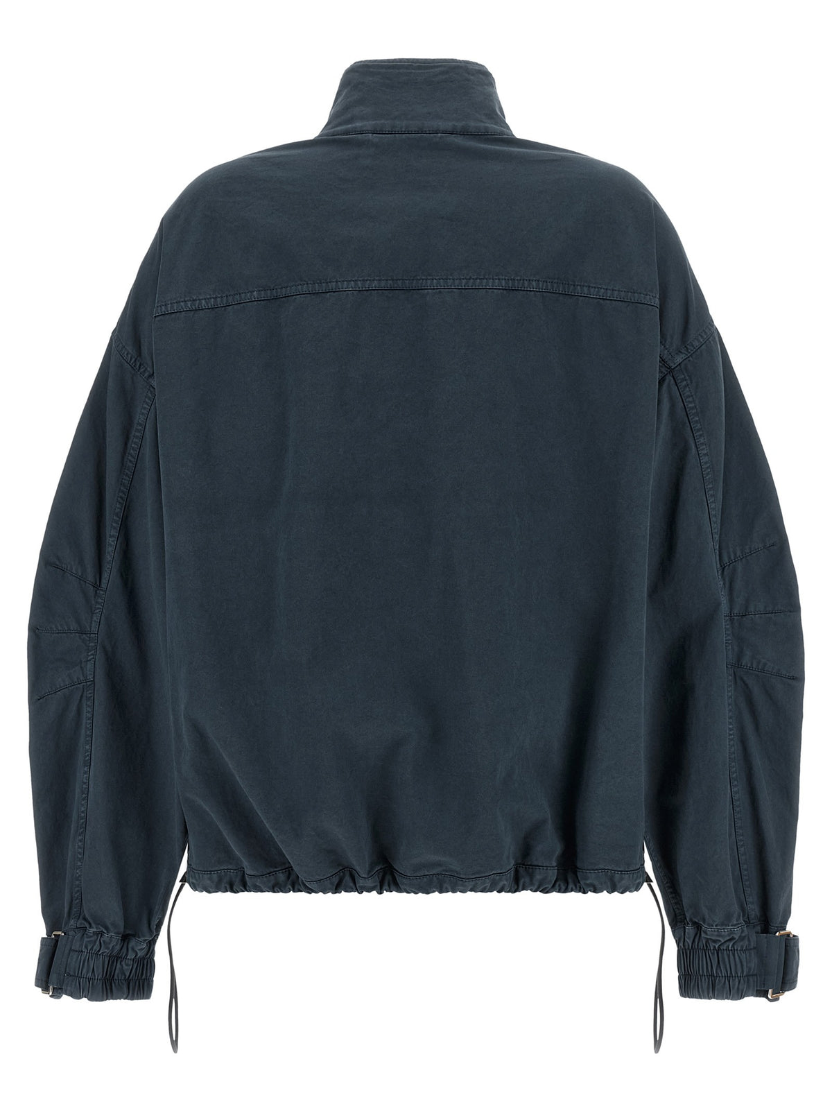 The Attico Blue Utility Bomber Jacket Blue, view 2