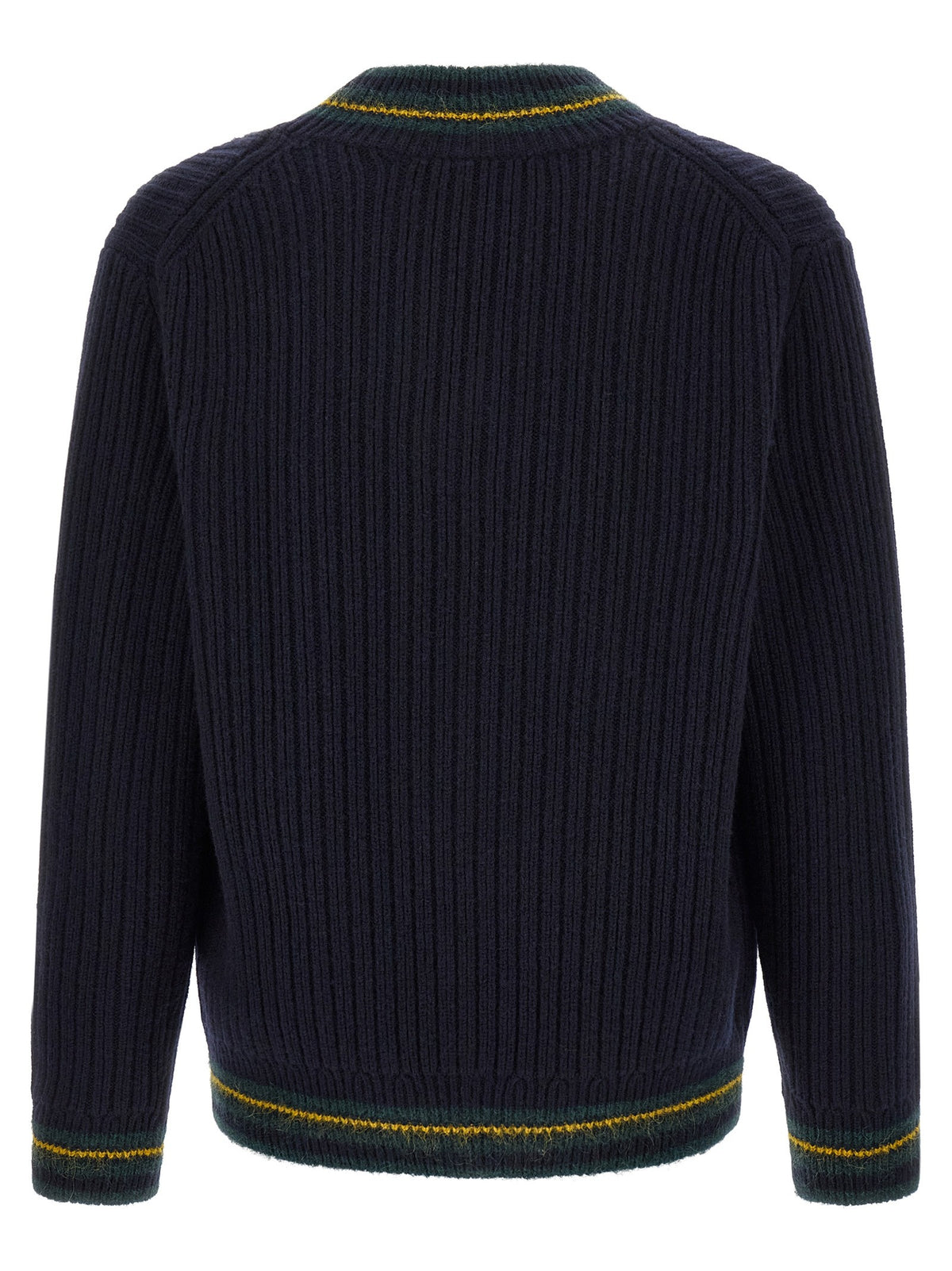 Lacoste Blue Neck Sweater Blue, view 2