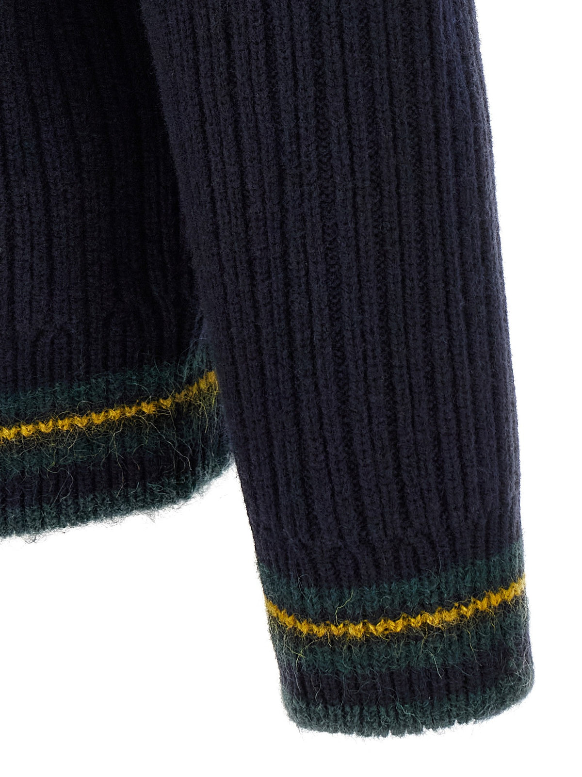 Lacoste Blue Neck Sweater Blue, view 4