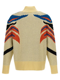 BLUEMARBLE - BLUEMARBLE - Jacquard sweater - Men’s Knitwear