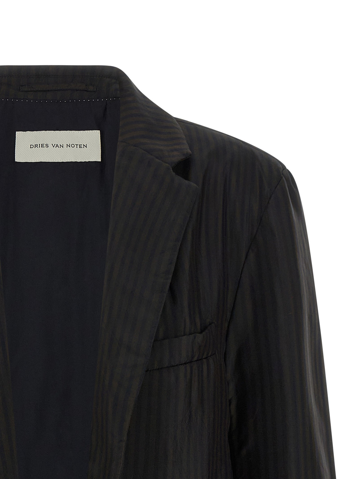 Dries Van Noten Blursy Blazer Brown