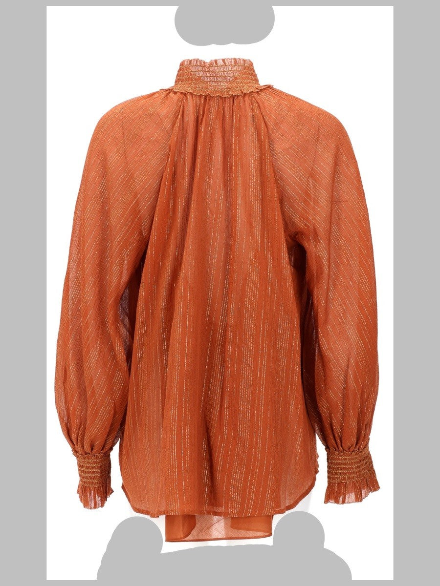 Zimmermann Women's Blusa Aster Orange