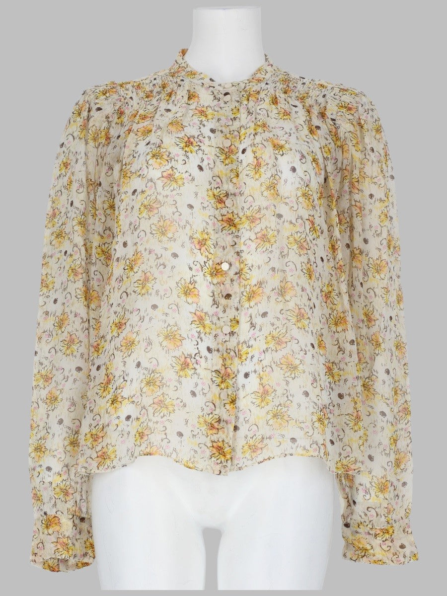 Isabel Marant Étoile Women's Blusa Florine Multicolor