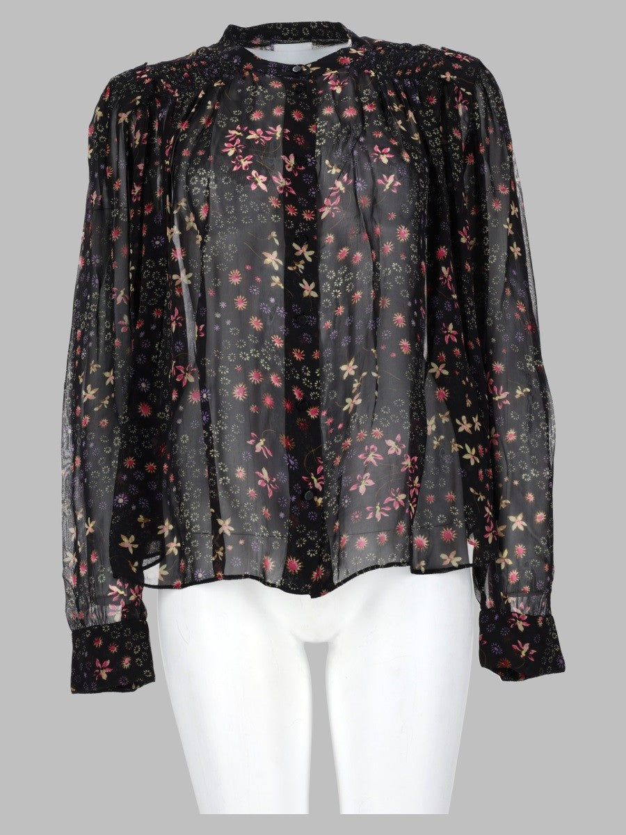 Isabel Marant Étoile Women's Blusa Florine Black