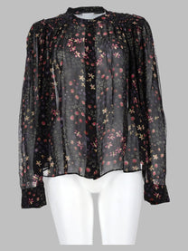 Isabel Marant Étoile Women's Blusa Florine Black