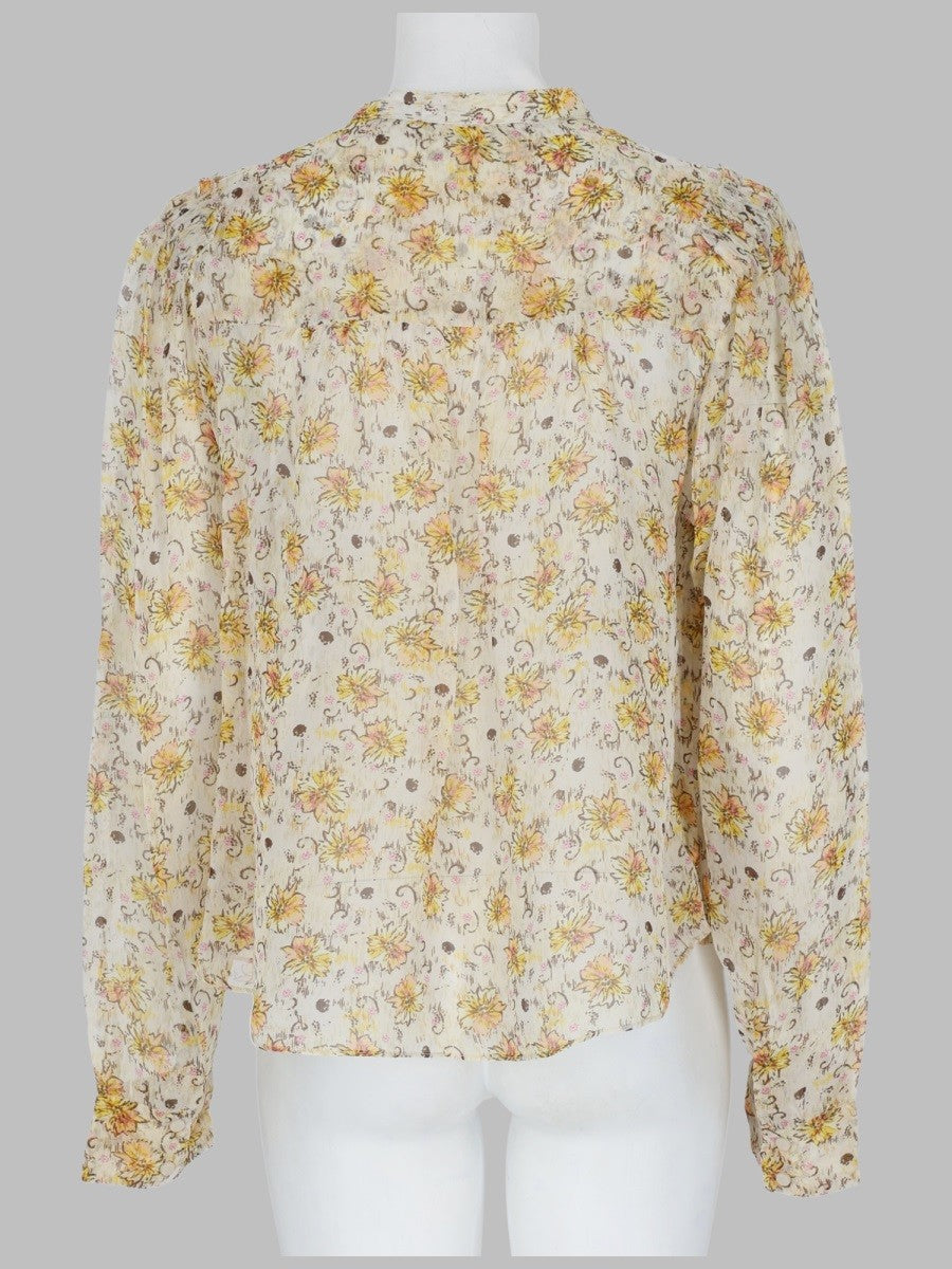 Isabel Marant Étoile Women's Blusa Florine Multicolor