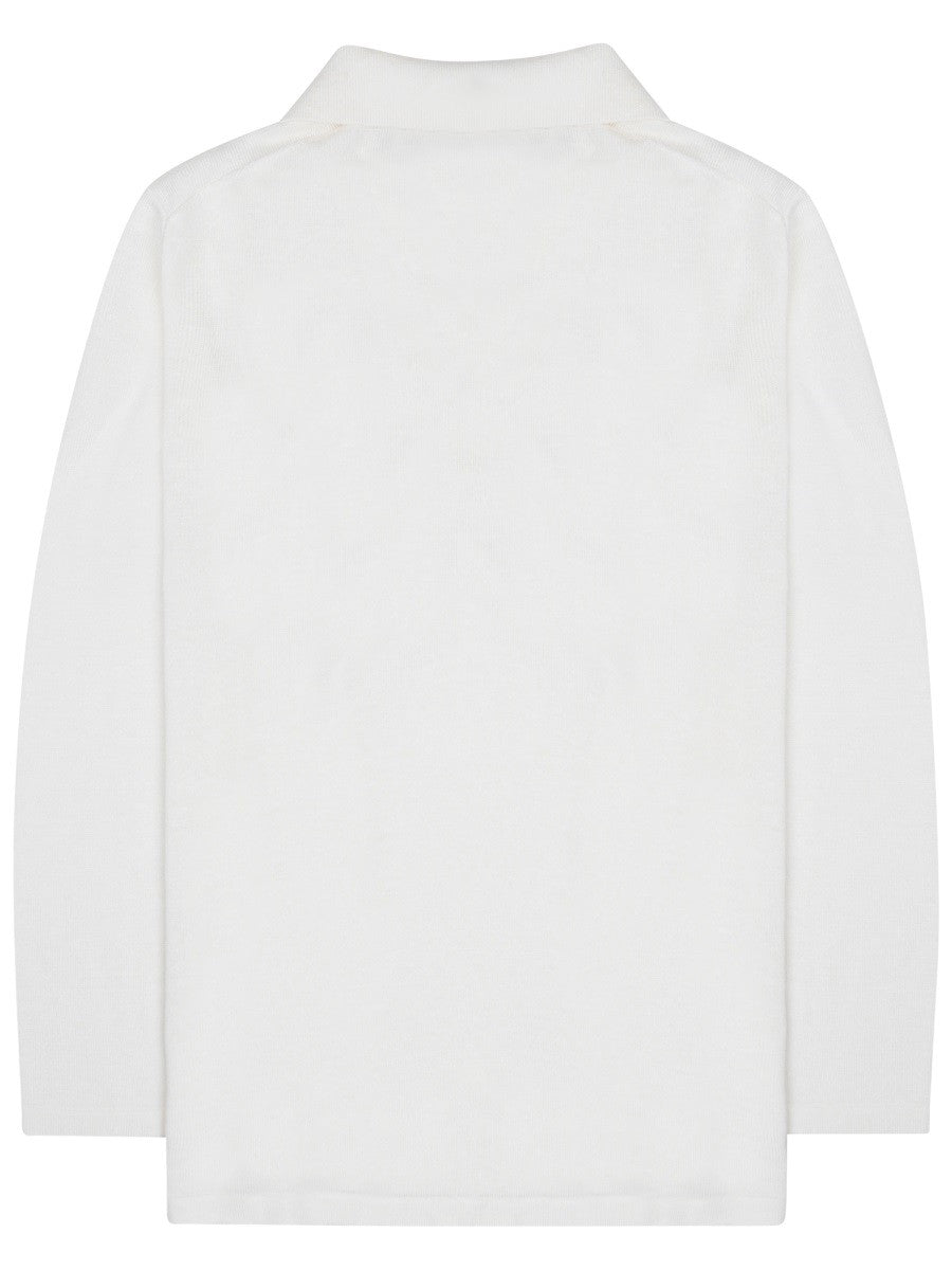 P.A.R.O.S.H Women's Blusa in Misto Lino White