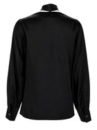 Max Mara Women's Satin Silk Blouse Beige