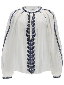 Isabel Marant Étoile Women's Lena Blouse White