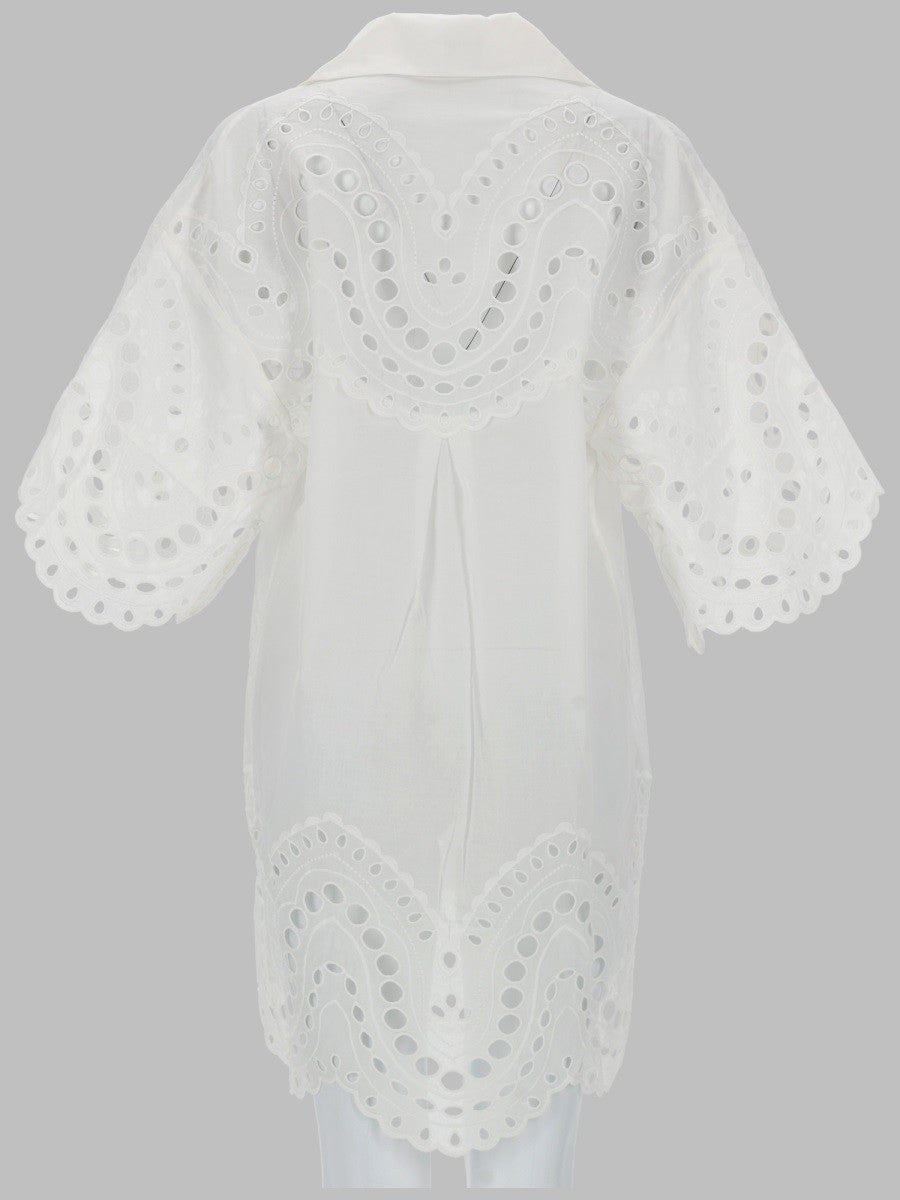 Charo Ruiz Women's Blusa Tao White