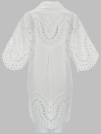 Charo Ruiz Women's Blusa Tao White