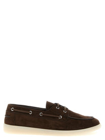 Prada Boat Loafers Brown