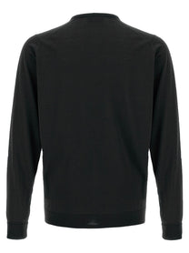 John Smedley Bobby Pullover Black, view 2