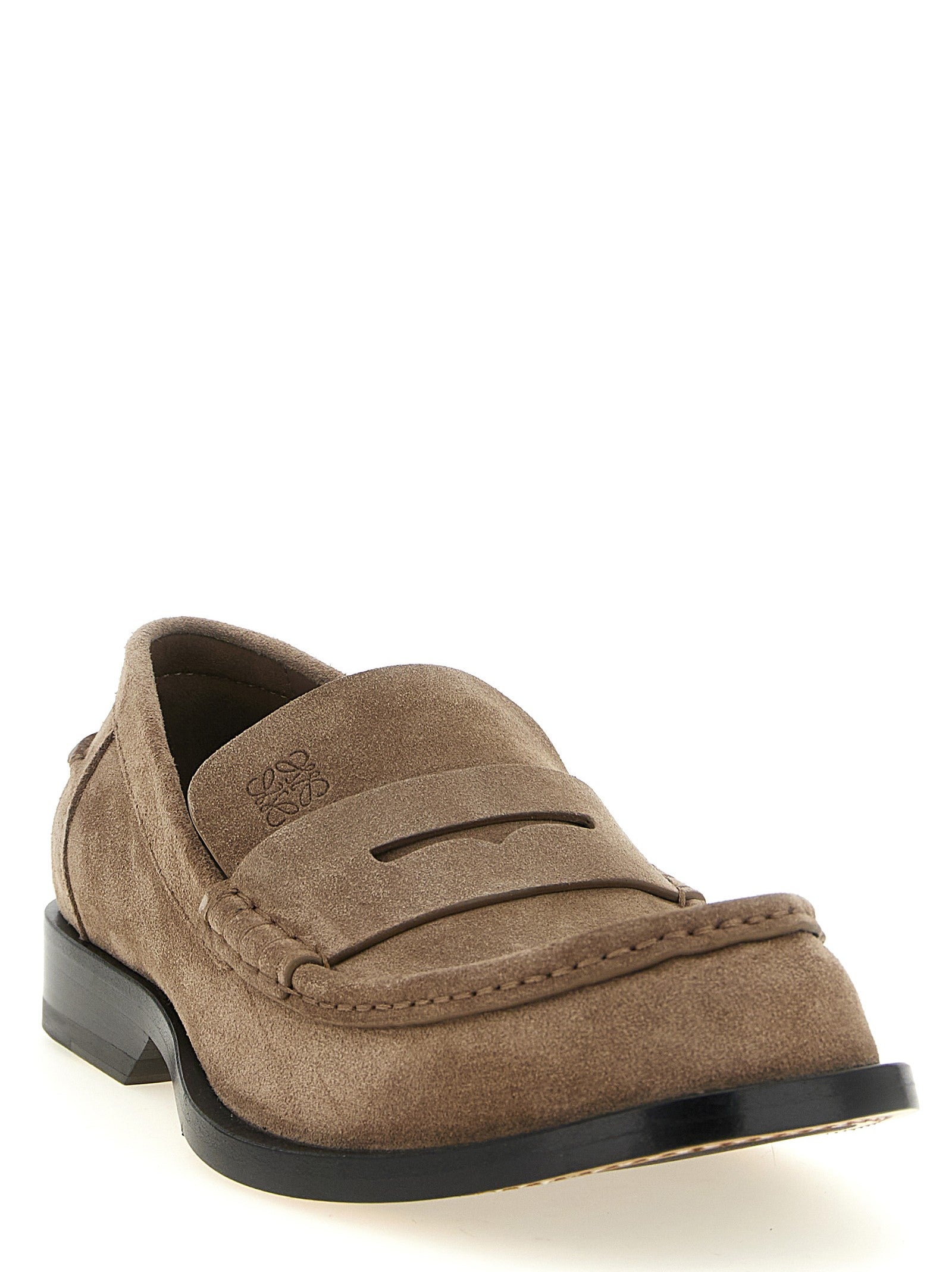Loewe Bobine Loafers Beige
