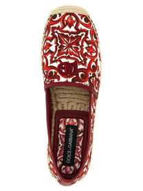 Dolce &amp; Gabbana Boccaccio Espadrilles Red