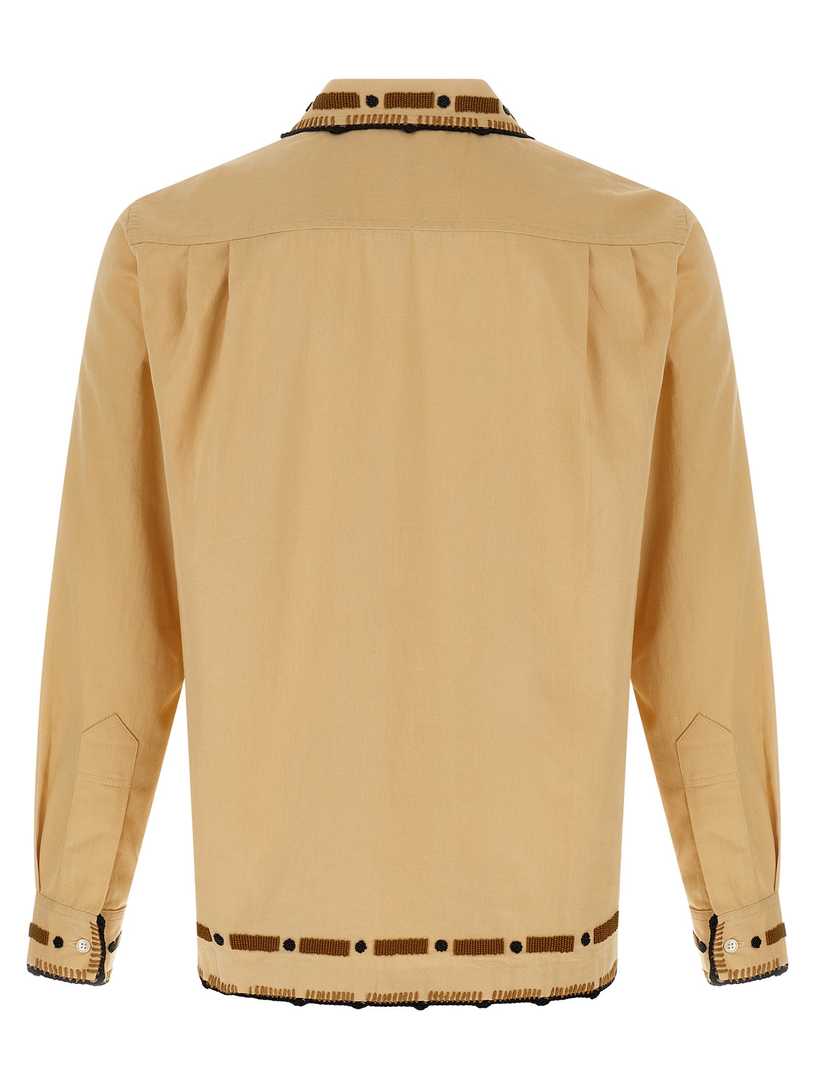 BODE - BODE - ’Beaded Ryegrass’ shirt - Men’s Tops