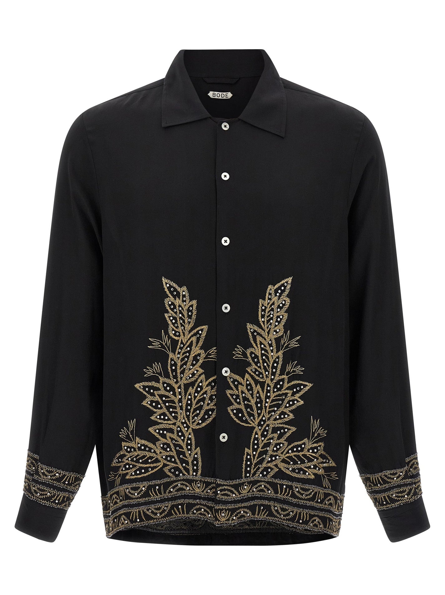 BODE - BODE - ’Beaded Epoque’ shirt - Men’s Tops