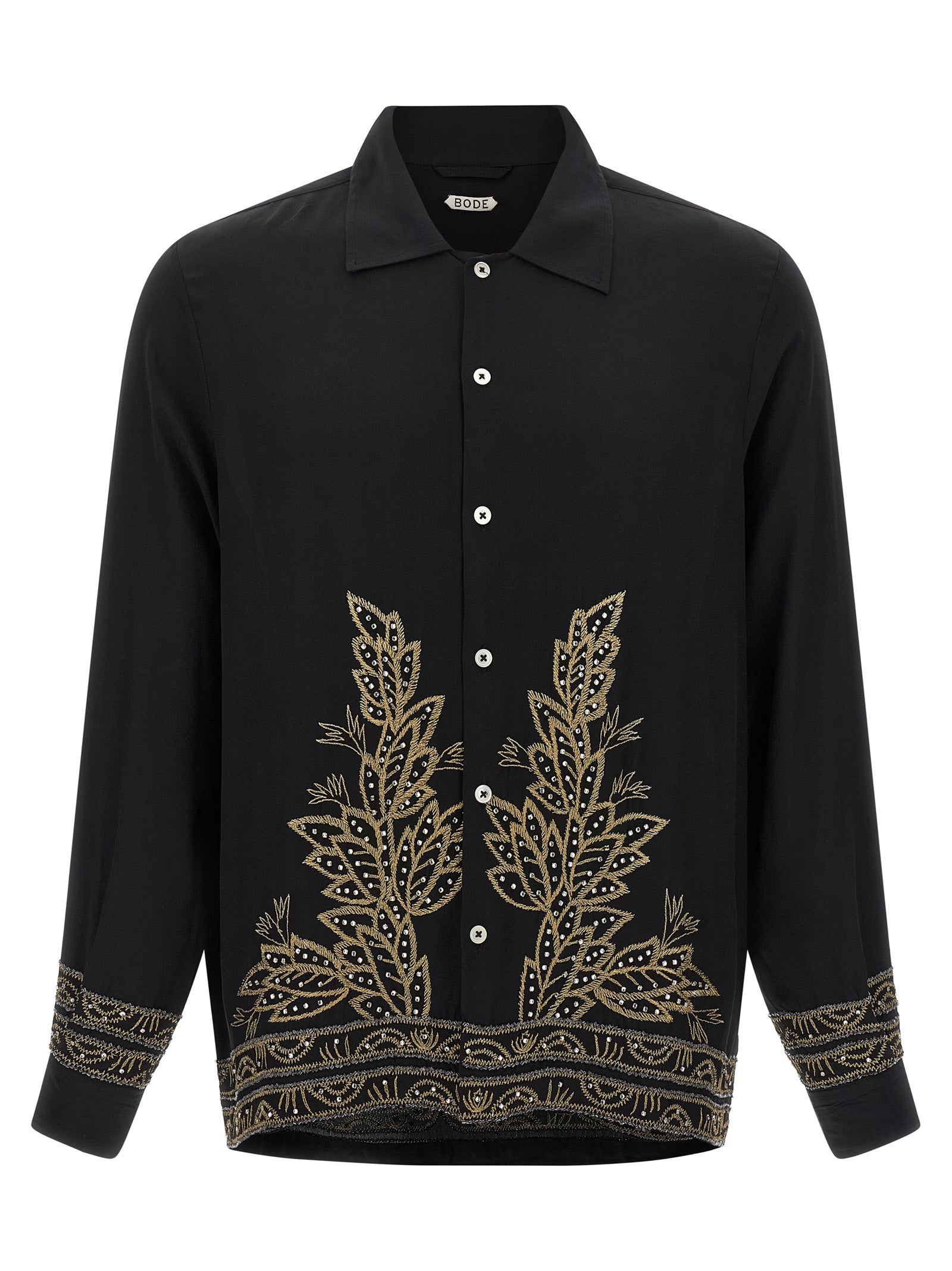 BODE - BODE - ’Beaded Epoque’ shirt - Men’s Tops