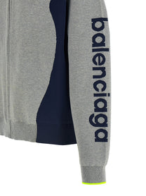 Balenciaga Bodies Cardigan Grey