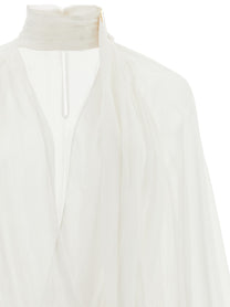 Elisabetta Franchi Body Crêponne White