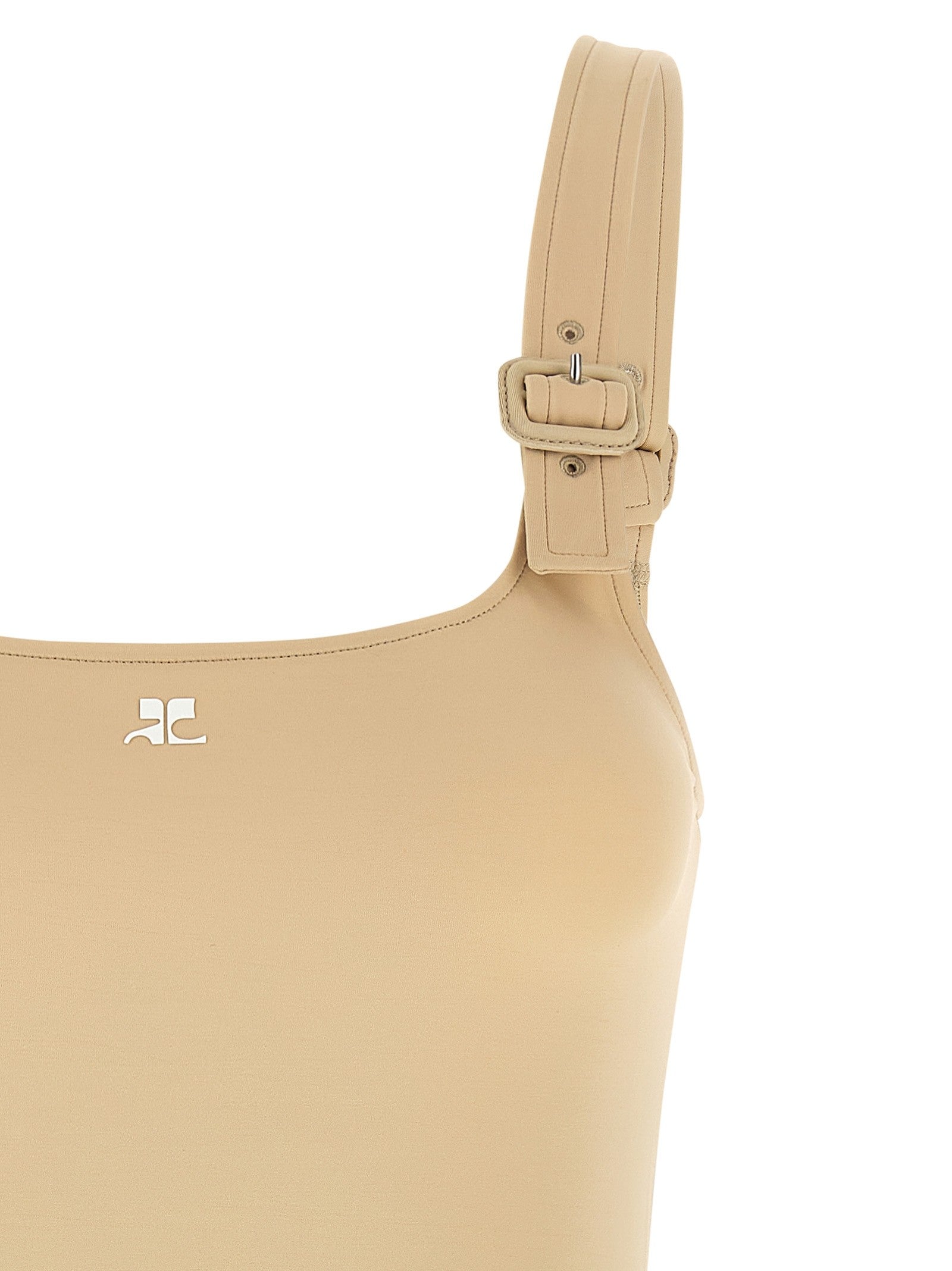 courrèges Body Cut Out Beige