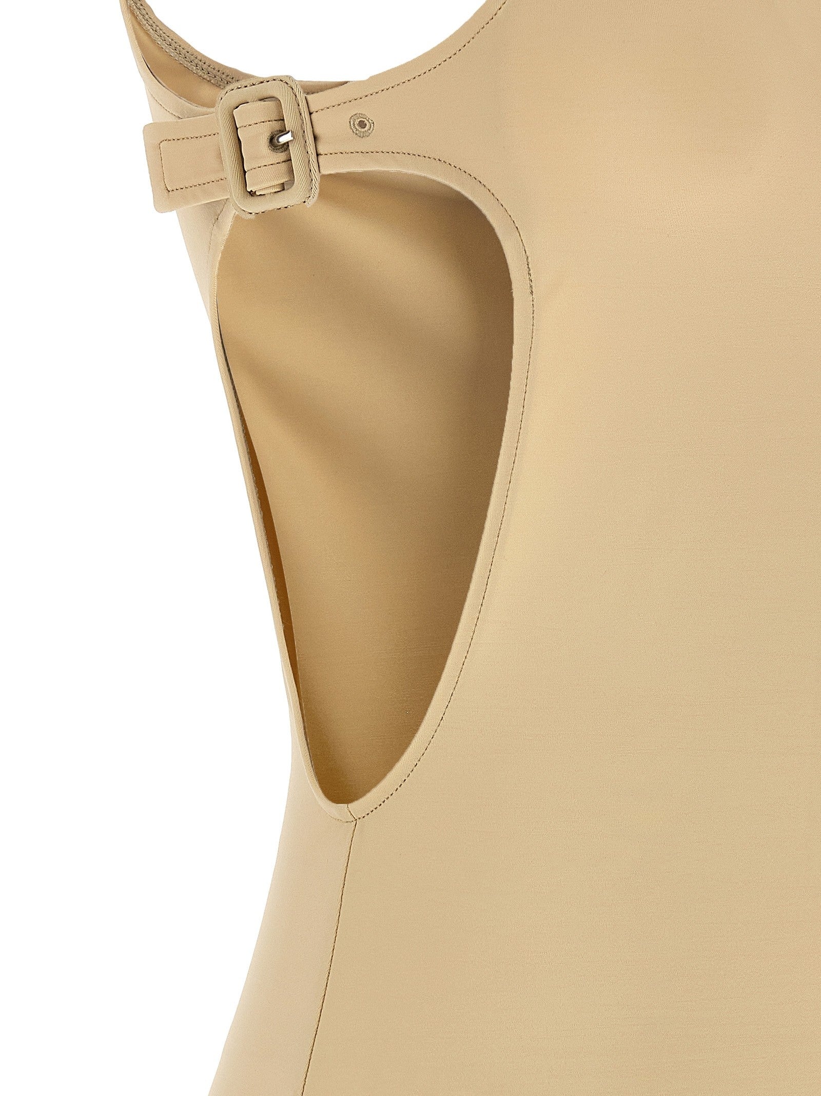courrèges Body Cut Out Beige