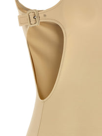 courrèges Body Cut Out Beige
