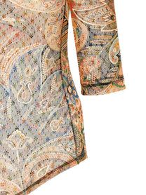ETRO Body Paisley Foliage Gold