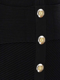 Balmain Bodycon Dress Black