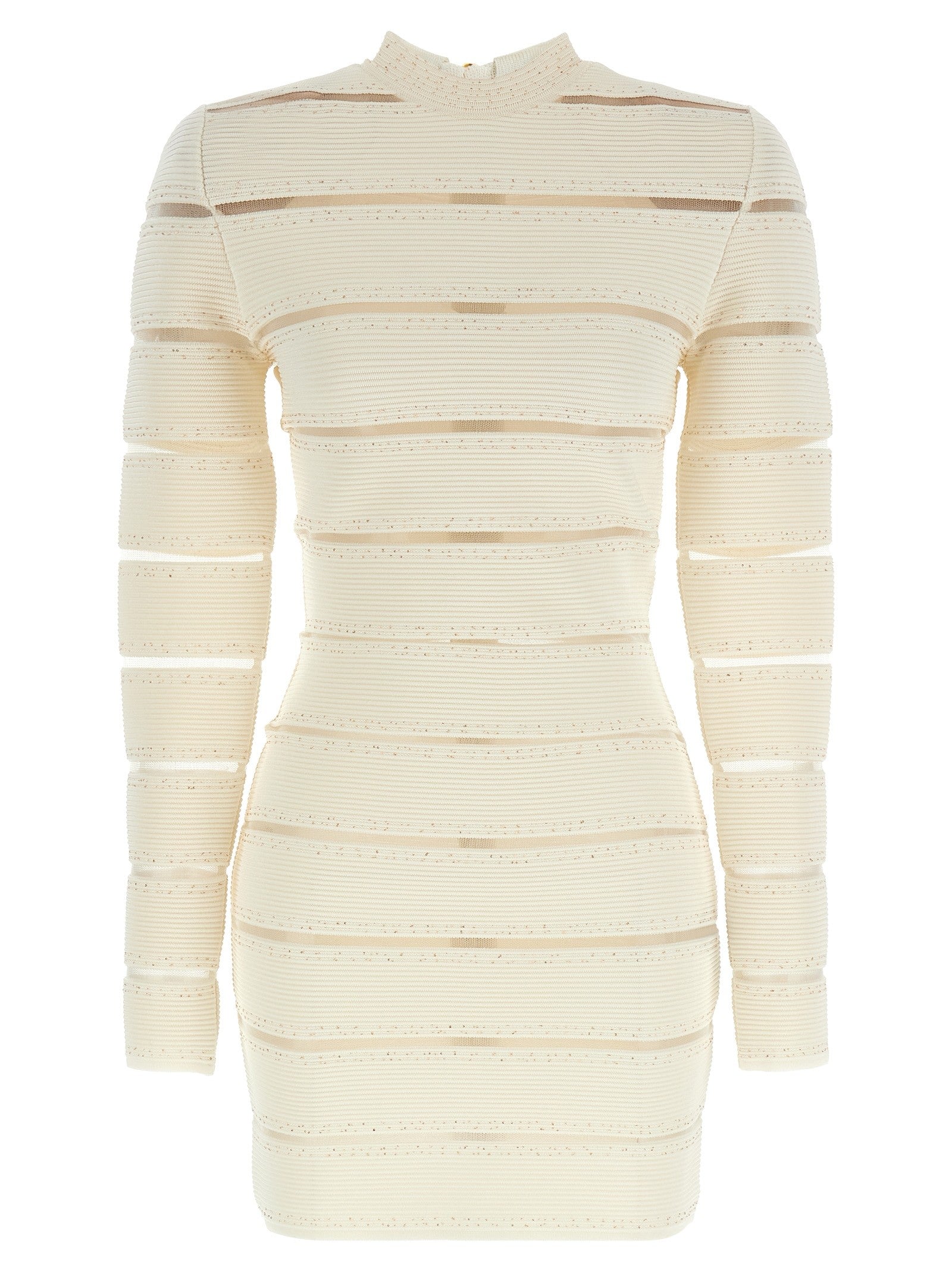 Balmain Bodycon Dress White