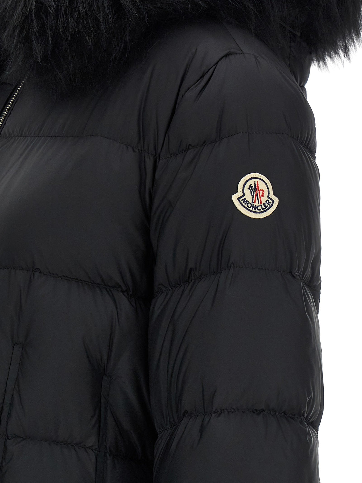 Moncler Boedic Down Jacket Black, view 4