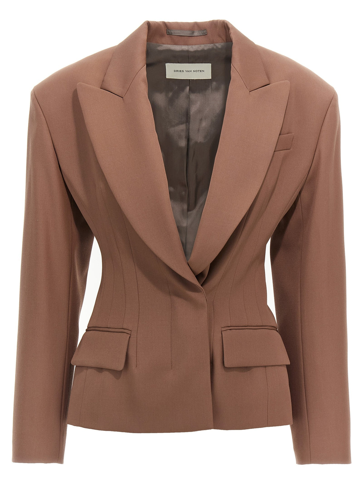 Dries Van Noten Bohana Blazer Brown