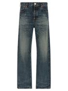 Kenzo Boke Flower Button Jeans Blue