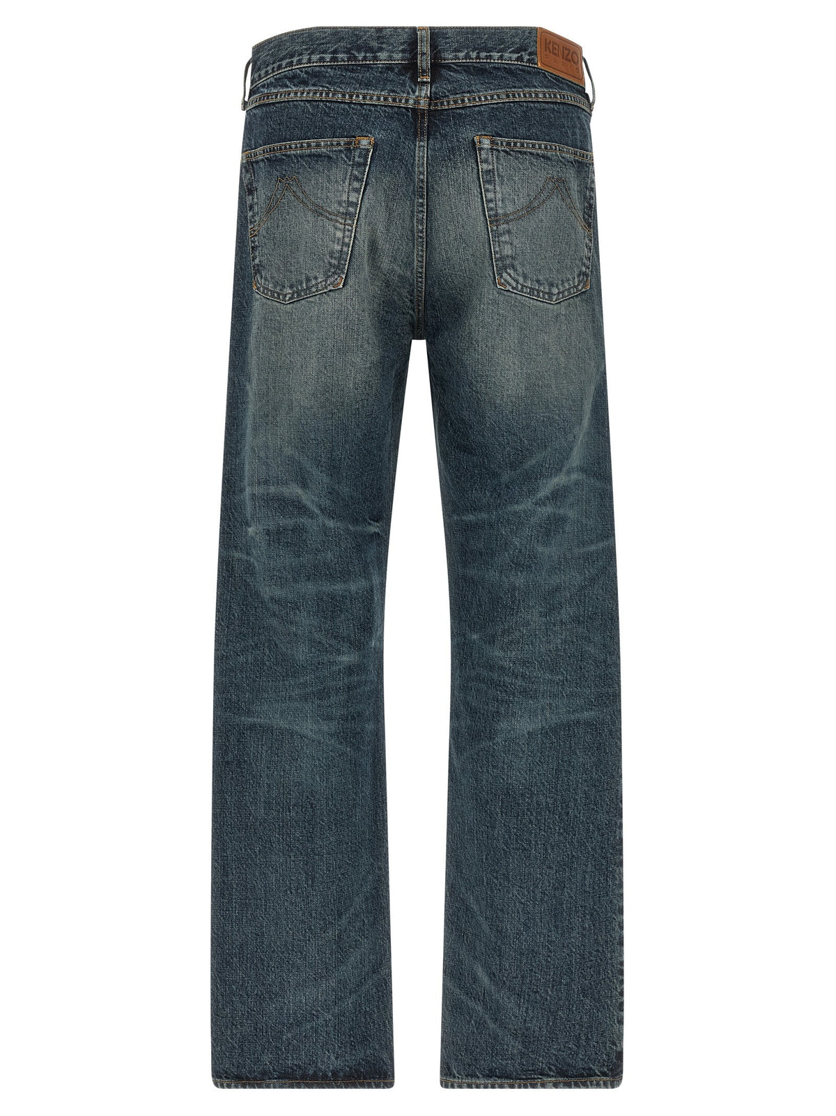 Kenzo Boke Flower Button Jeans Blue, view 2