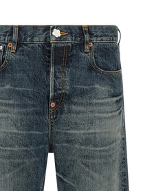 Kenzo Boke Flower Button Jeans Blue