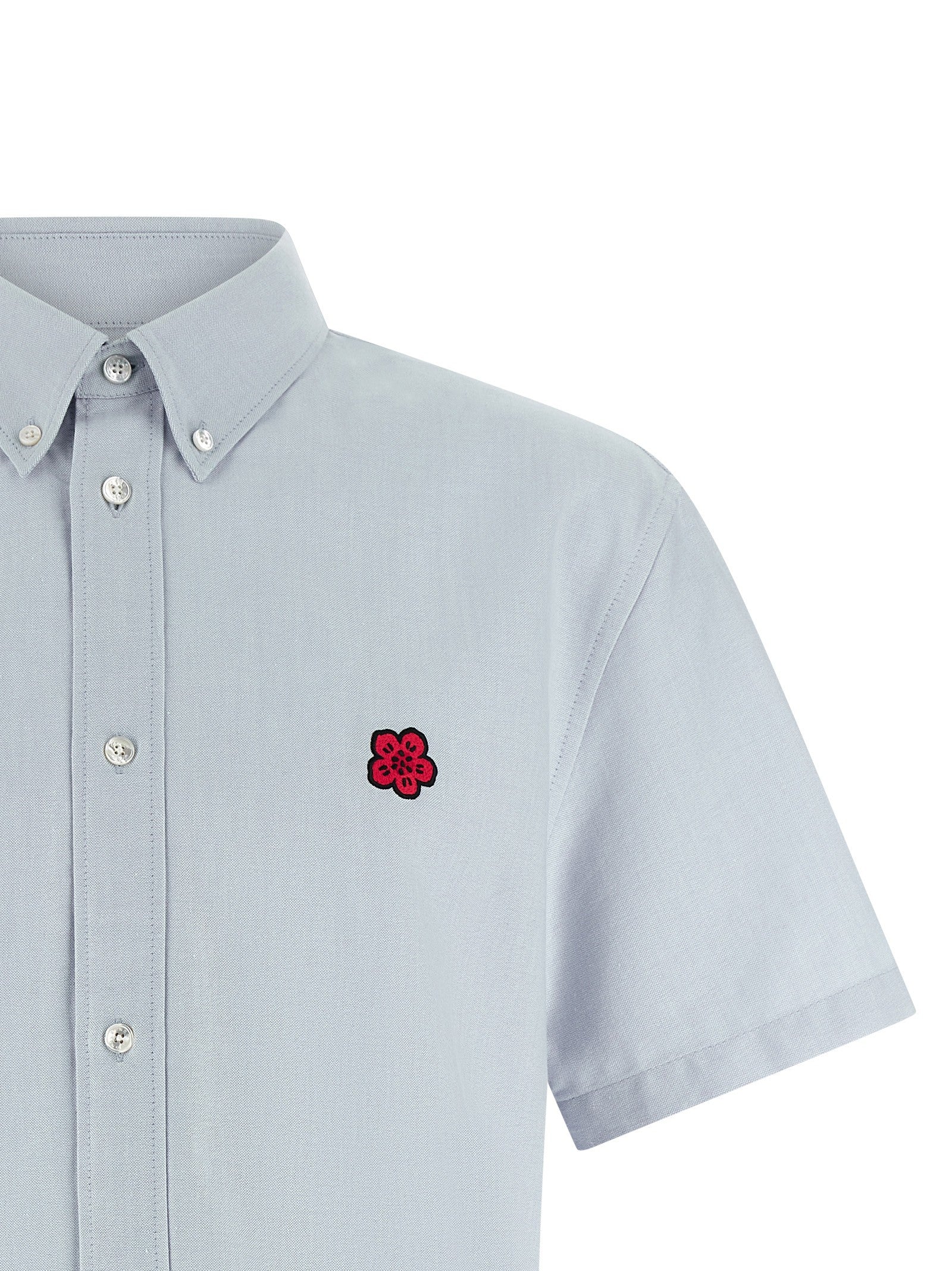 Kenzo Boke Flower Crest Shirt Blue