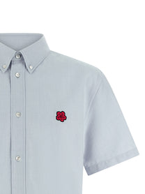 Kenzo Boke Flower Crest Shirt Blue