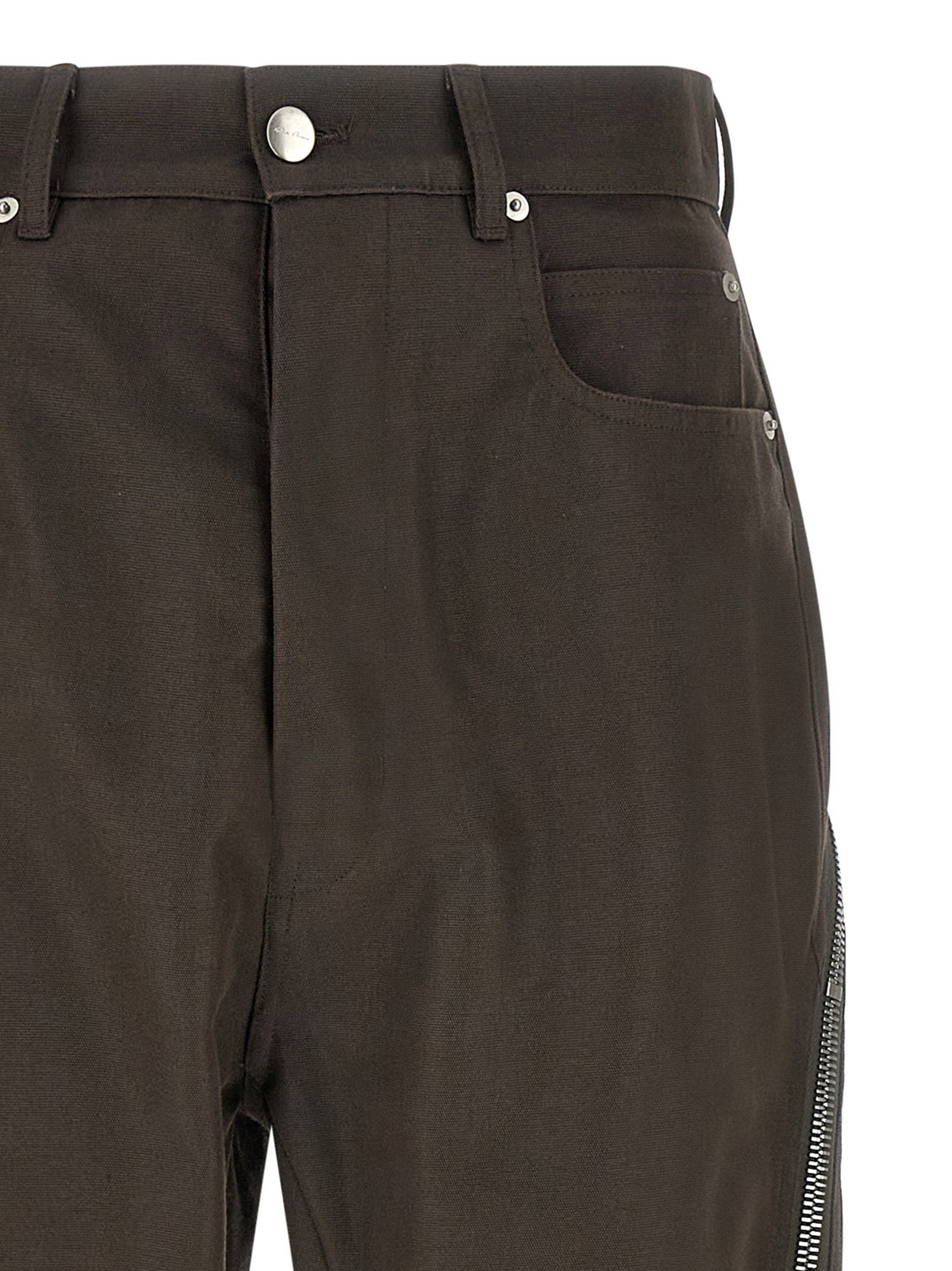 Rick Owens Bolan Banana Pants Brown
