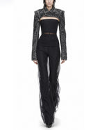 Rick Owens Women's Bolan Bootcut Pants Black