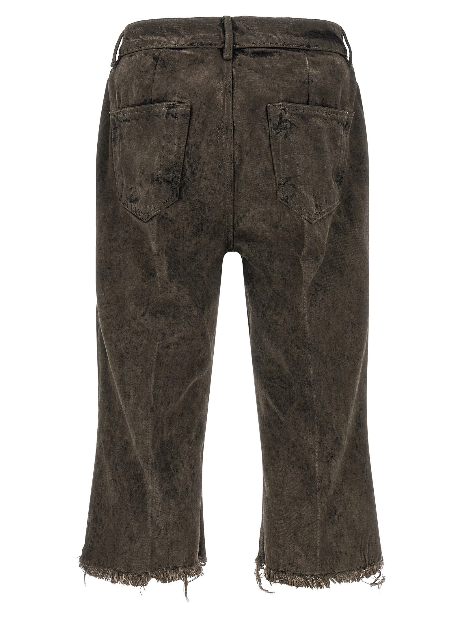 Rick Owens Bolan Cutoffs Bermuda Shorts Grey